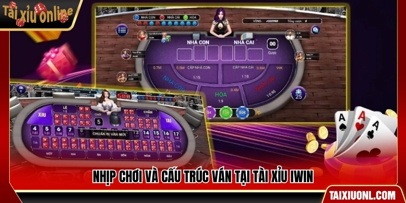 Cách tổ chức mỗi phiên chơi tại tài xỉu iWin