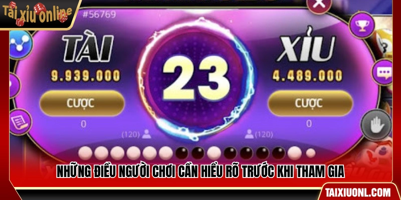 Các vấn đề người chơi cần nắm rõ trước khi bắt đầu